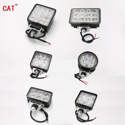 Tractor IP68 CAT LED Work Lights 24v Beads 12v LED Work Light 60w 27w 48w 51w