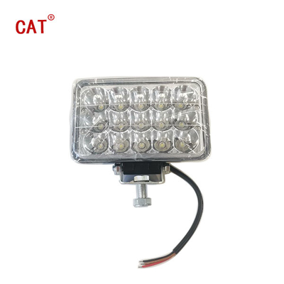 Trailer Ip67 CAT LED Work Lights Low High Beam 45W Crystal Clear Reflektor do ciężarówki