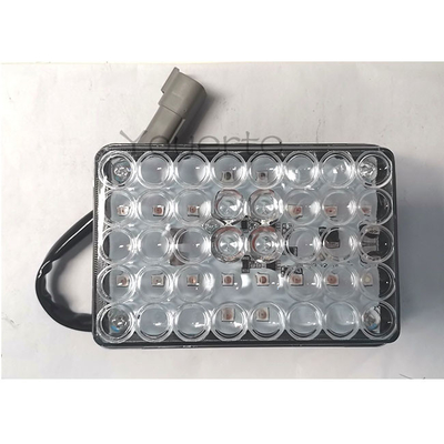 6000k Orange Rectangular LED Tractor Lights Waterproof Strobe Sentry Roadblock Signal