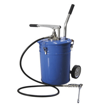 20L Hand Operated Oil Lubrication Pump High Pressure Nylon Hose