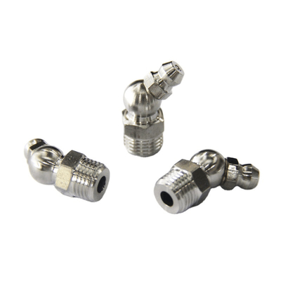 45 90 Degree Angled Grease Nipple Iron Nickel Straight Fitting Assortment Kits