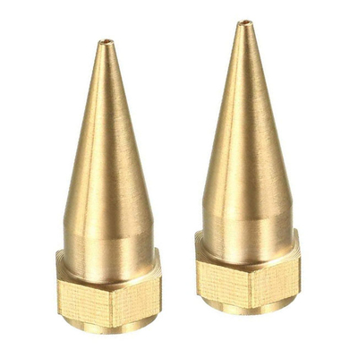 Ostry ocynkowany łącznik węża do smaru Złoty adapter do smarownicy Zerk