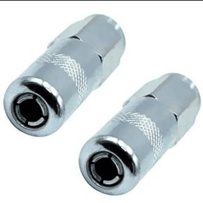 310 Bar 4500psi Nozzle For Grease Gun  1/8&quot; NPT Painted Hydraulic Coupler
