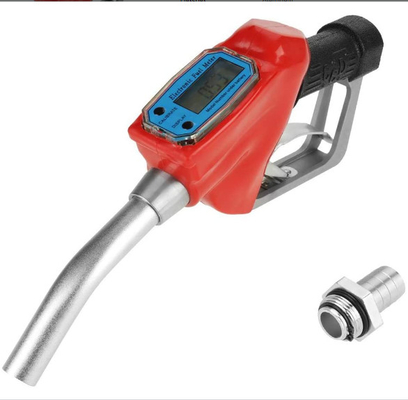 Digital 0.25MPA Diesel Transfer Pump With Flow Meter Kerosene Auto Shut Off Nozzle