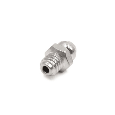 M6 Nickel Grease Gun Nipple Fitting Plated Zerk For Motorbike Car Accessories Parts
