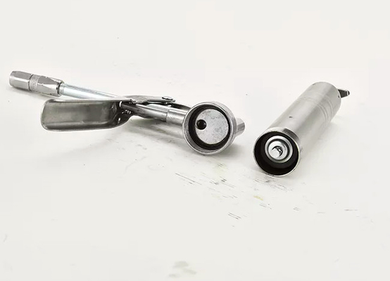 120cc Stainless Steel Mini Pistol Grip Grease Gun With 3 Oz Cartridge Lever Action