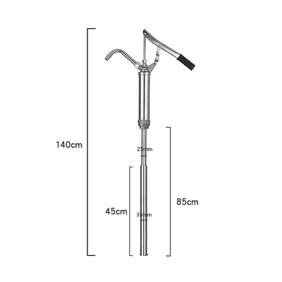Lever Type Cast Iron Kerosene Fuel Pump Hand Operated Manual