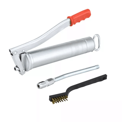 Oil Pump Hand Grease Gun Pressure 10000 PSI Heavy Duty Lever Repair Tool Lubrication