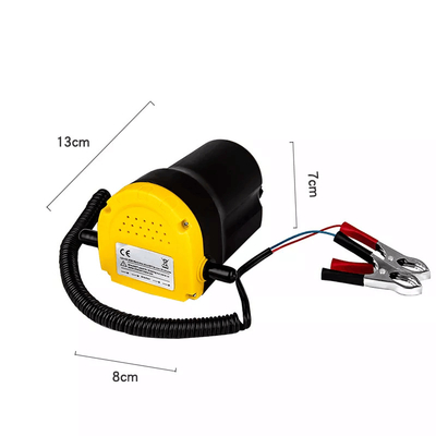 Yellow Black Diesel Transfer Pump CE kerosene Suction Pump 60W Low Pressure