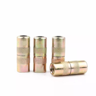 4500psi 4 Jaw Nipple Grease Gun Nozzle Zine Plated Grease Coupler