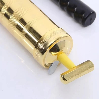900CC Manual Grease Gun Iron Head Steel Models Imitation Gold