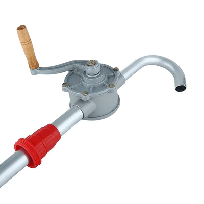 Aluminum Hand Rotary Drum Pump 25mm Fuel Transfer Pump 21L/Min