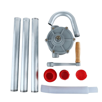 Aluminum Hand Rotary Drum Pump 25mm Fuel Transfer Pump 21L/Min