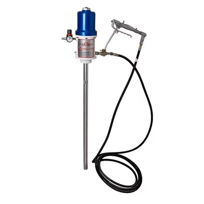 30-40Mpa Air Outlet Air Operated Grease Pump 50/1 0-7Mpa Pressure Range