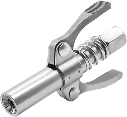10000psi Grease Gun Coupler Handle Quick Lock Release Grease Tips Grease Fittings