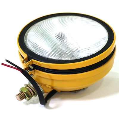 24V Yellow Round Led Work Lights For Excavator Construction Machinery