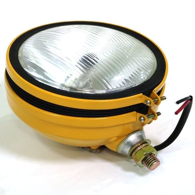24V Yellow Round Led Work Lights For Excavator Construction Machinery