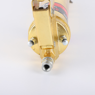 Gold Plated Double Stroke Type Grease Gun High Pressure 900cc Oil Injector