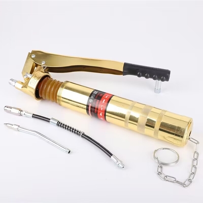 12000PSI Chain Box Grease Pump Tube Grease Gun Coupler Oil Button