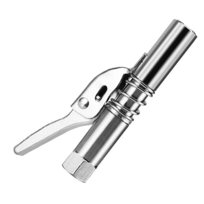 NPT 12000PSI Grease Gun Coupler Quick Release Lock Oil Injection Nozzle 1/8”