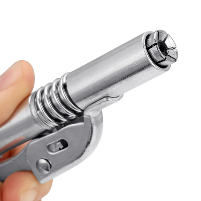 NPT 12000PSI Grease Gun Coupler Quick Release Lock Oil Injection Nozzle 1/8”