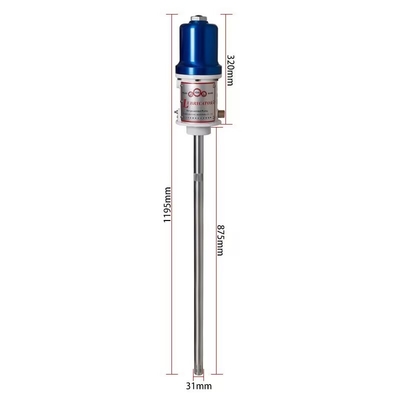 30-40Mpa Air Outlet Air Operated Grease Pump 50/1 0-7Mpa Pressure Range