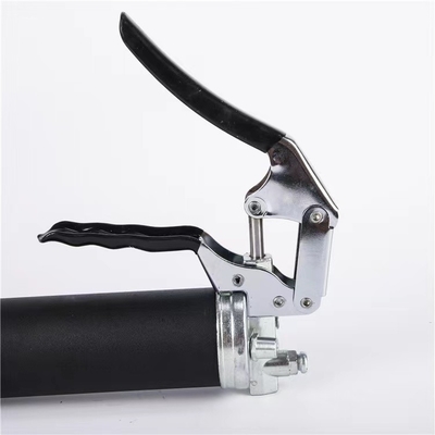6000PSI Working Pressure Grease Gun Stainless Steel Lubrication With Rubberized Grip
