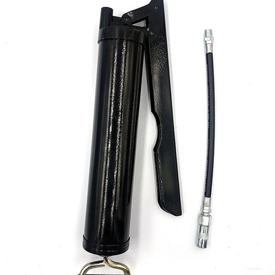 Heavy Duty Rubberized Grip Hand Grease Gun For Excavator In Carton Box