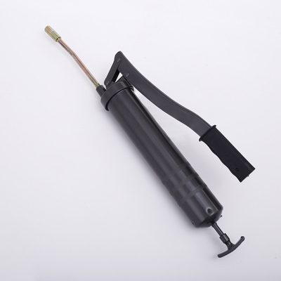 10000psi Ergonomic 400cc Hand Grease Gun Black Color Hose And Nozzle
