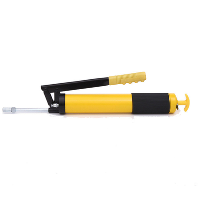 400cc Double Valve Grease Gun Pressure Rod Type Grease Gun With Nozzle