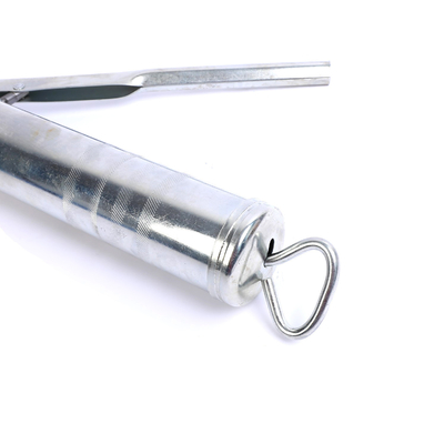 White Galvanized 400CC Grease Gun 2000PSI Grease Pump For Car Excavator