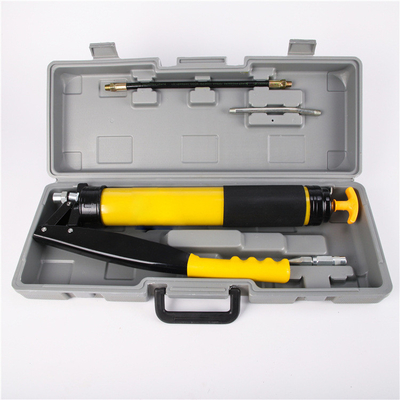 Yellow 500CC Hand Grease Gun Manual Syringe Lubricating Grease