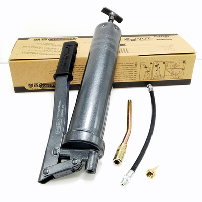 Grey Color Manual Grease Gun 500cc Excavator Lubrication